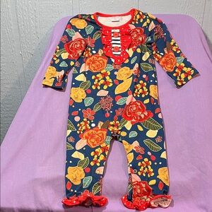 Penelope Plumm Romper Size 12 Months